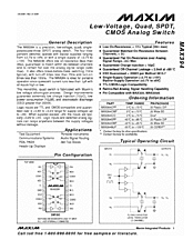 DataSheet MAX394 pdf